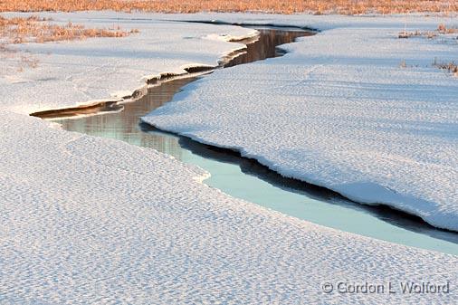 Thawing Stream_14540.jpg - Photographed at Ottawa, Ontario - the capital of Canada.